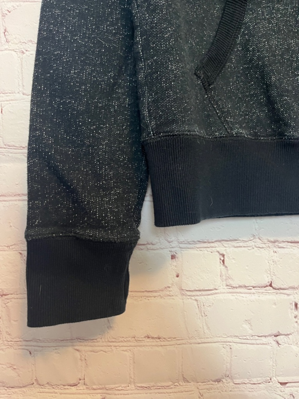 Roots Canada Heathered Black Full Zip Hoodie - Picture 4 of 12